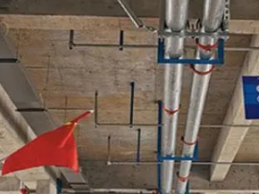 和龙管廊支架的安装方法
